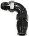 Aeroflow Performance Black Finish. Suits Aeroflow, Moroso & Russell Tubing 90° Tube to Male AN Adapter 3/8"to -6AN AF137-06BLK Autofit