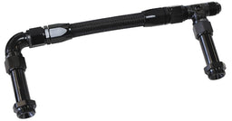 Aeroflow Performance Black Finish. Suits Holley Dual Fuel Line Carburettor Inlet Rail Kit -8AN (241mm) 4150 AF160-08BLK Autofit