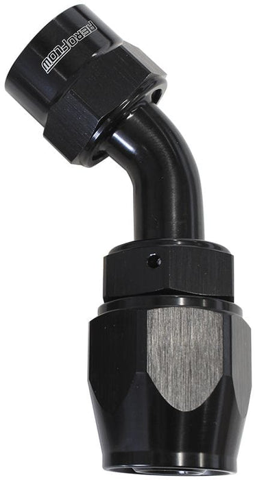 Aeroflow Performance Black Finish. Suits Kryptalon® Series Hose Kryptalon® Series Lightweight One Piece Swivel 30° Hose End -6AN AF7027-06 Autofit