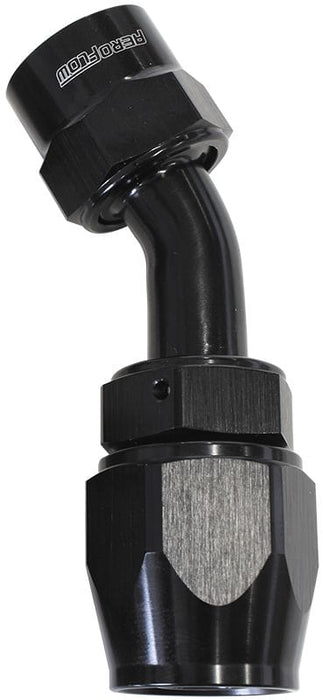 Aeroflow Performance Black Finish. Suits Kryptalon® Series Hose Kryptalon® Series Lightweight One Piece Swivel 45° Hose End -12AN AF7022-12 Autofit