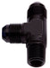 Aeroflow Performance Black Finish Tee with NPT On Run 1/8" to -4AN AF826-04BLK Autofit