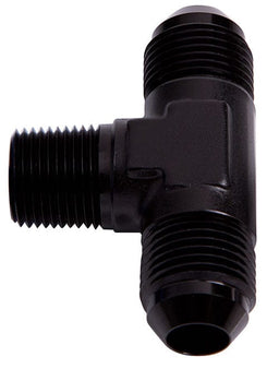 Aeroflow Performance Black Finish Tee with NPT On Side 1/8" to -3AN AF825-03BLK Autofit