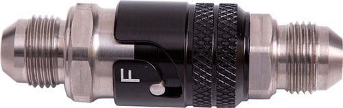 Aeroflow Performance Black Finish Titanium Quick Release Fitting -4AN EPDM Seal AFQR104-04 Autofit