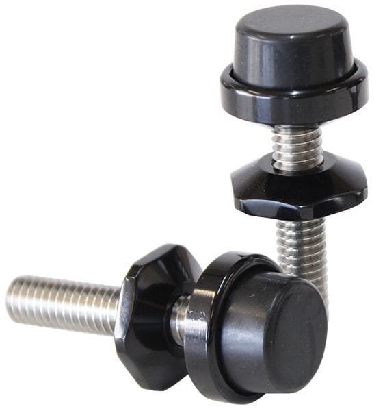 Aeroflow Performance Black Finish Universal Billet Bonnet Adjusters with 5/16" UNC Thread AF64-4101BLK Autofit