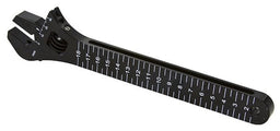 Aeroflow Performance Black Finish. Wheelie Bar and General Purpose Adjustable Spanner AF98-2038BLK Autofit