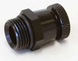 Aeroflow Performance Black Finish With 1/8" NPT Female Thread For Remote Draining Universal Drain Valve -10 ORB AF615-00BLK Autofit