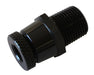 Aeroflow Performance Black Finish With 1/8" NPT Female Thread For Remote Draining Universal Drain Valve 3/8" NPT AF615-01BLK Autofit