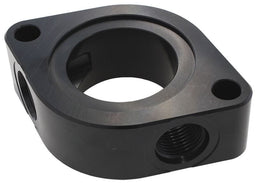 Aeroflow Performance Black Suit SB Chev With x2 -8 ORB Auxiliary Ports Water Neck Spacer AF64-4051BLK Autofit