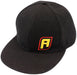 Aeroflow Performance Black with A Logo Aeroflow Snap Back Hat AF-CAPSNAP Autofit