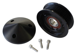 Aeroflow Performance Black With Nose Cover & Bolts Replacement GM LS Tensioner Pulley AF59-4031BLK Autofit