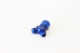 Aeroflow Performance Blue Finish. 1 x -10AN Female, 2 x -8AN Male Billet Y-Block with Female Flare AF931-10-08 Autofit