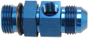 Aeroflow Performance Blue Finish -10ORB to -10AN Extension with 1/8" Port AF904-10 Autofit