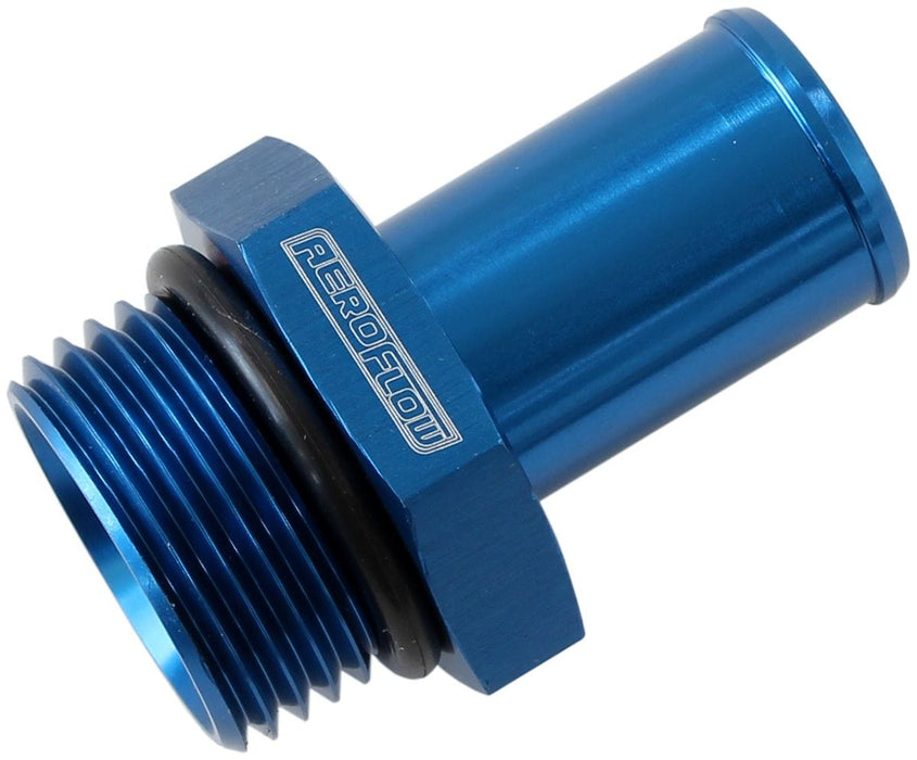 Aeroflow Performance Blue Finish -12 ORB to 3/4" Barb Fitting AF414-12-12 Autofit