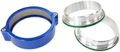 Aeroflow Performance Blue Finish 2" (51mm) Billet Aluminium Intercooler Clamp AF25-2000BL Autofit