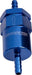 Aeroflow Performance Blue Finish. 2" Length 30 Micron Billet Fuel Filter 5/16" Barb AF610-05 Autofit