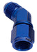 Aeroflow Performance Blue Finish 45° Female/Male Flare Swivel -10AN AF142-10 Autofit