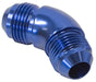 Aeroflow Performance Blue Finish 45° Full Flow AN Union -10AN AF527-10 Autofit
