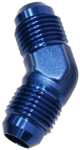 Aeroflow Performance Blue Finish 45° Male Flare Union -10AN AF827-10 Autofit