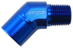 Aeroflow Performance Blue Finish 45° NPT Female to Male NPT Fitting 3/8" AF915-06 Autofit