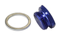 Aeroflow Performance Blue finish, 7/8"-20 Holley Fuel Bowl Inlet Blank Plug AF700-00 Autofit