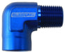 Aeroflow Performance Blue Finish 90° NPT Female to Male NPT Fitting 3/4" AF914-10 Autofit
