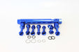 Aeroflow Performance Blue Finish Adjustable Billet Fuel Log AF64-2037 Autofit