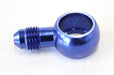 Aeroflow Performance Blue Finish Alloy AN Banjo Fitting 14mm to -4AN AF720-04 Autofit