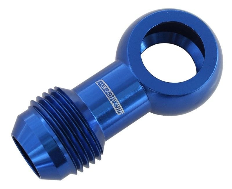 Aeroflow Performance Blue Finish Alloy AN Banjo Fitting 18 x 1.5 mm to -10AN AF726-10 Autofit