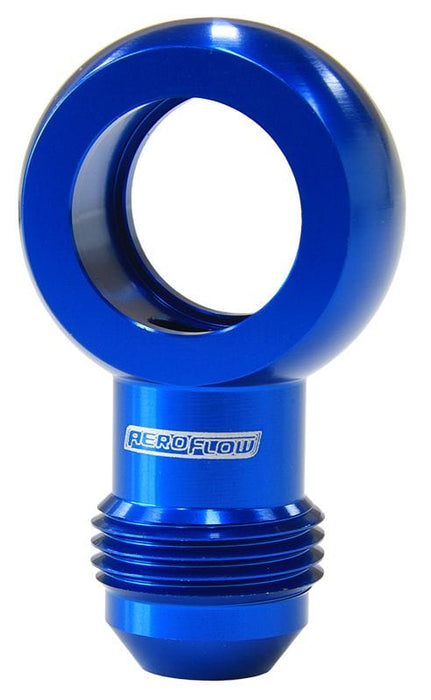 Aeroflow Performance Blue Finish Alloy AN Banjo Fitting 18mm to -8AN AF726-08 Autofit