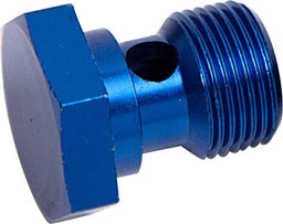 Aeroflow Performance Blue Finish Alloy Banjo Bolt M12 x 1.5 AF724-06 Autofit