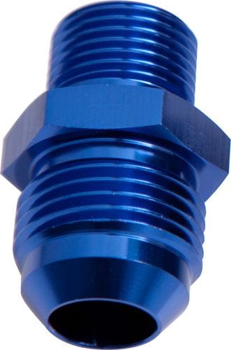 Aeroflow Performance Blue Finish AN EFI Fuel Pump Adapter M18 x 1.5mm to -6AN AF734-06 Autofit