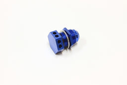 Aeroflow Performance Blue Finish Bolt In Breather Bulkhead -10 AF777-10 Autofit