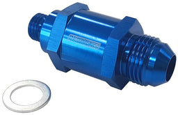Aeroflow Performance Blue Finish EFI Fuel Pump Check Valve -8AN (M12 x 1.5mm) AF615-08 Autofit