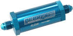 Aeroflow Performance Blue Finish. Includes 30 Micron Element, 3" Long, 1" O.D Long Inline Fuel & Oil Filter -4AN AF607-04 Autofit