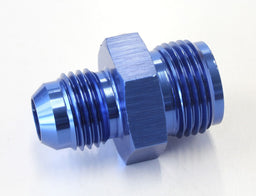 Aeroflow Performance Blue Finish Inverted Seat Adapter 11/16"-18 to -6AN AF705-06 Autofit