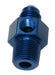 Aeroflow Performance Blue Finish Male NPT to Adapter 1/4" to -6AN with 1/8" Port AF139-06-04 Autofit
