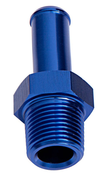 Aeroflow Performance Blue Finish Male NPT to Barb Straight Adapter 1/8" to 1/4" AF841-04 Autofit