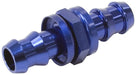 Aeroflow Performance Blue Finish Male to Male Barb Push Lock Adapter -10 to -10 AF410-10 Autofit
