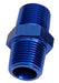 Aeroflow Performance Blue Finish NPT Male Coupler 1/4" AF911-04 Autofit