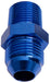 Aeroflow Performance Blue Finish NPT to Straight Male Flare Adapter 1-1/4" to -16AN AF816-16-20 Autofit