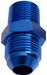 Aeroflow Performance Blue Finish NPT to Straight Male Flare Adapter 1/4" to -10AN AF816-10-04 Autofit