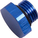 Aeroflow Performance Blue Finish ORB Port Plug -10AN AF814-10 Autofit