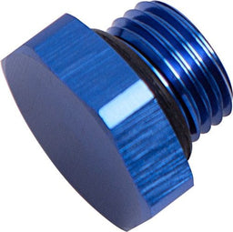 Aeroflow Performance Blue Finish ORB Port Plug -12AN AF814-12 Autofit