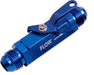 Aeroflow Performance Blue Finish Shut Off Valve -16AN AF1000-16 Autofit