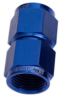 Aeroflow Performance Blue Finish Straight Female Swivel Coupler -10AN AF131-10 Autofit