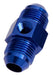 Aeroflow Performance Blue Finish Straight Male to Male with 1/8" Port -4AN AF141-04 Autofit