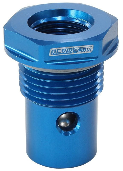 Aeroflow Performance Blue Finish, Suit Aeroflow Fuel Cells, -12 Male ORB to -8 Female ORB Roll Over Valve -12AN AF613-12 Autofit