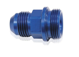 Aeroflow Performance Blue Finish. Suit Holley Inlet Feed Carburettor Adapter - Male 7/8" to -6AN Short AF700-06 Autofit