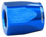 Aeroflow Performance Blue Finish. Suits 100 & 450 Series Hose Ends Taper Style Hose End Socket -12AN AF298-12DBL Autofit