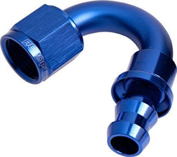 Aeroflow Performance Blue Finish. Suits 400 & 500 Series Hose 400 Series Push Lock 150° Hose End -4AN AF405-04 Autofit